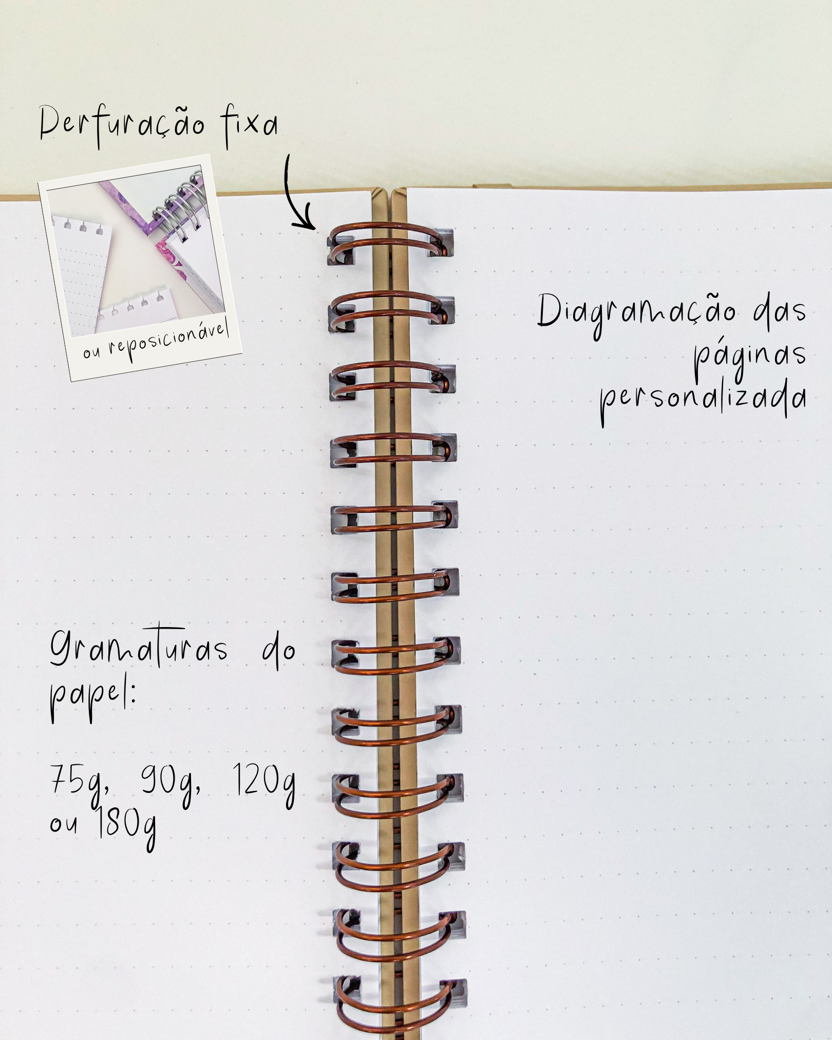 Bloco com capa dura | Crie o seu encadernado