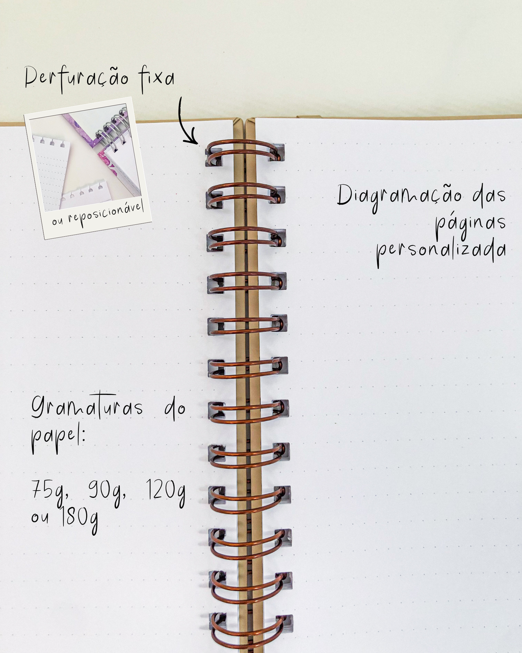 Bloco com capa flexível | Crie o seu encadernado