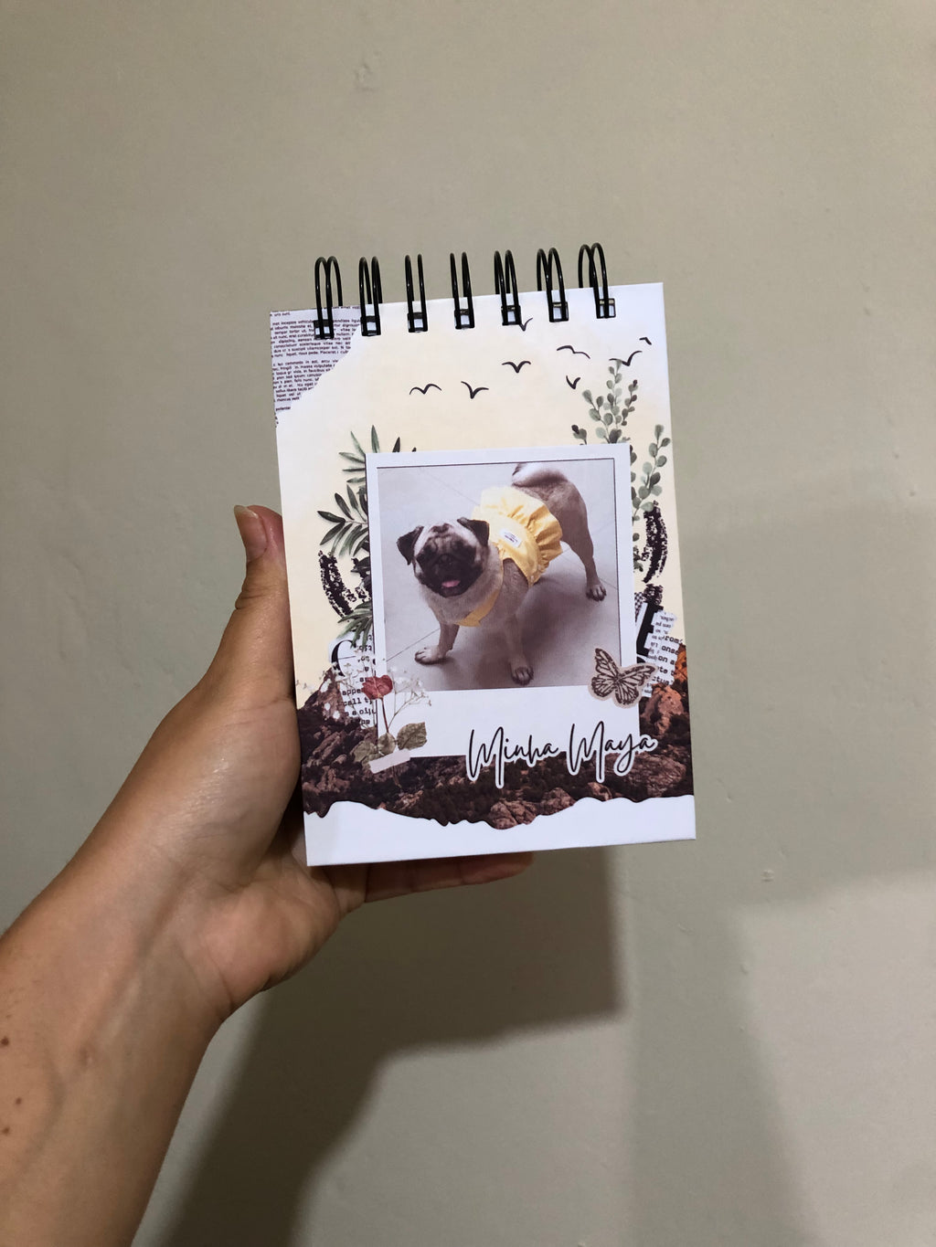 Bloco de anotação A6 | personalize a capa