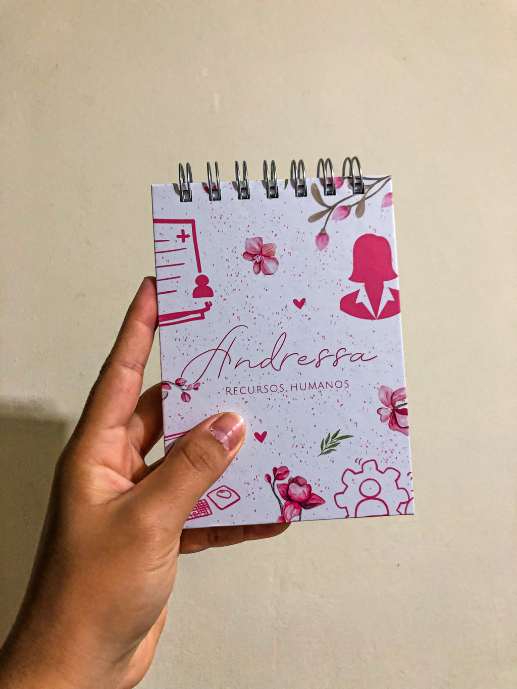 Bloco de anotação A6 | personalize a capa