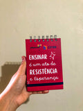 Bloco de anotação A6 | personalize a capa