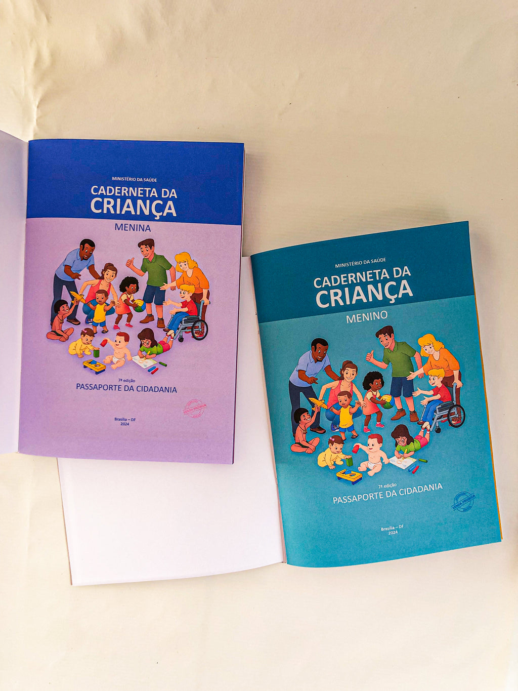 Caderneta de vacinação da criança | Personalize a capa