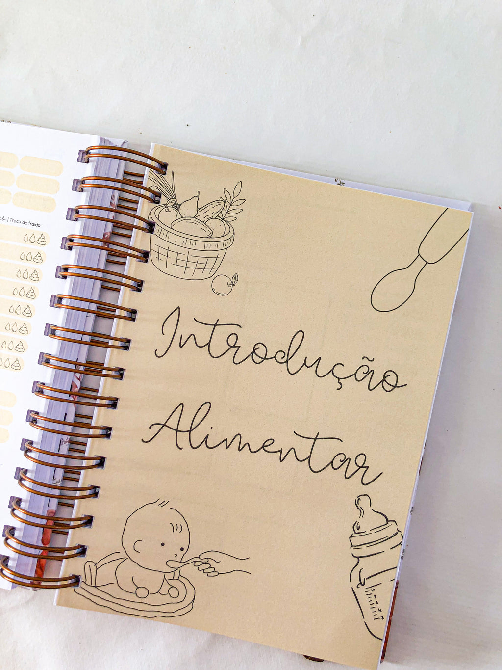 Rotina do bebê | Personalize a capa