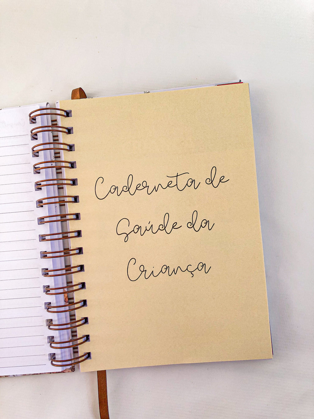 Planner do bebê com caderneta de vacinação da criança | Personalize a capa