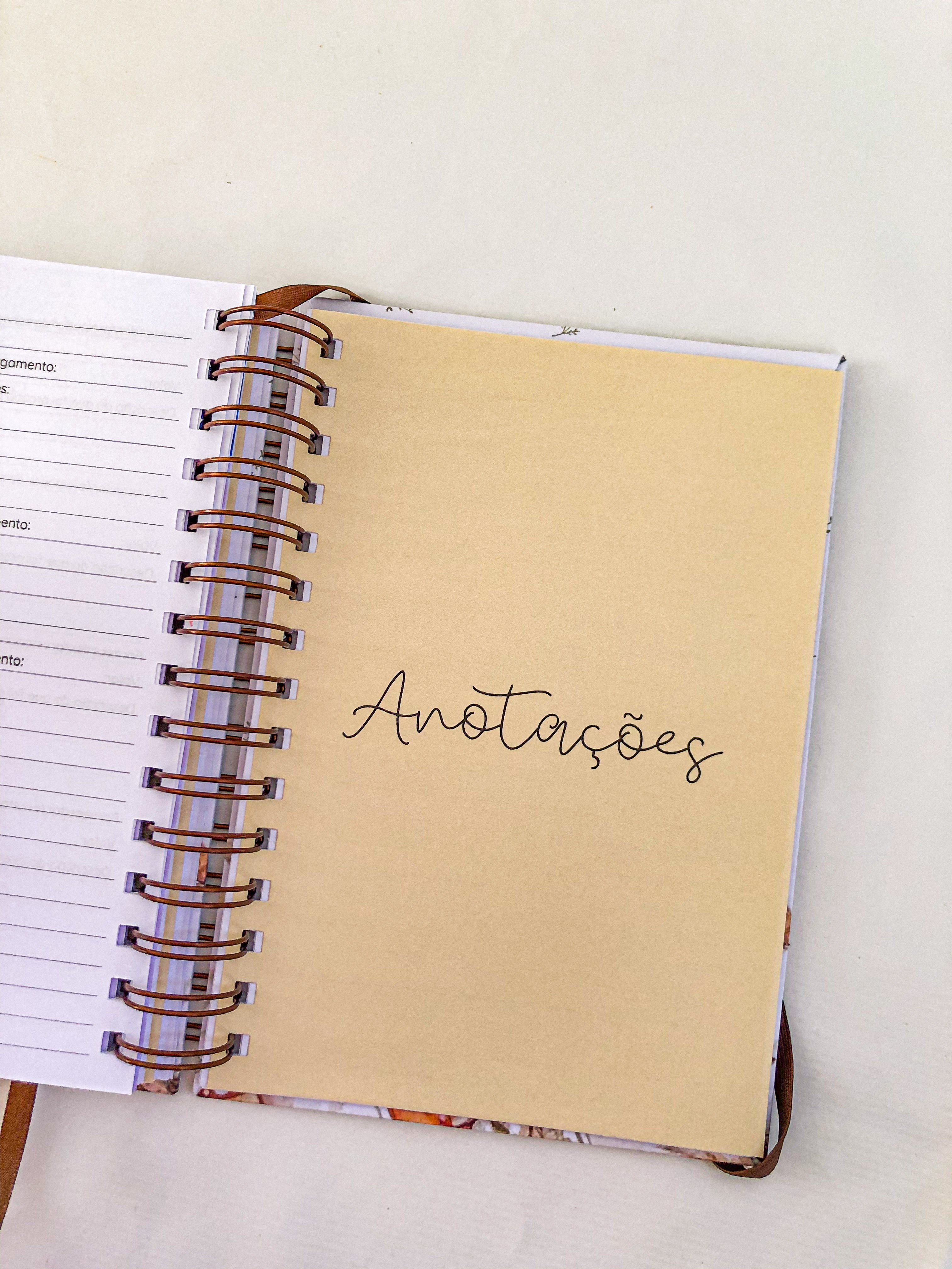 Planner do bebê com caderneta de vacinação da criança | Personalize a capa